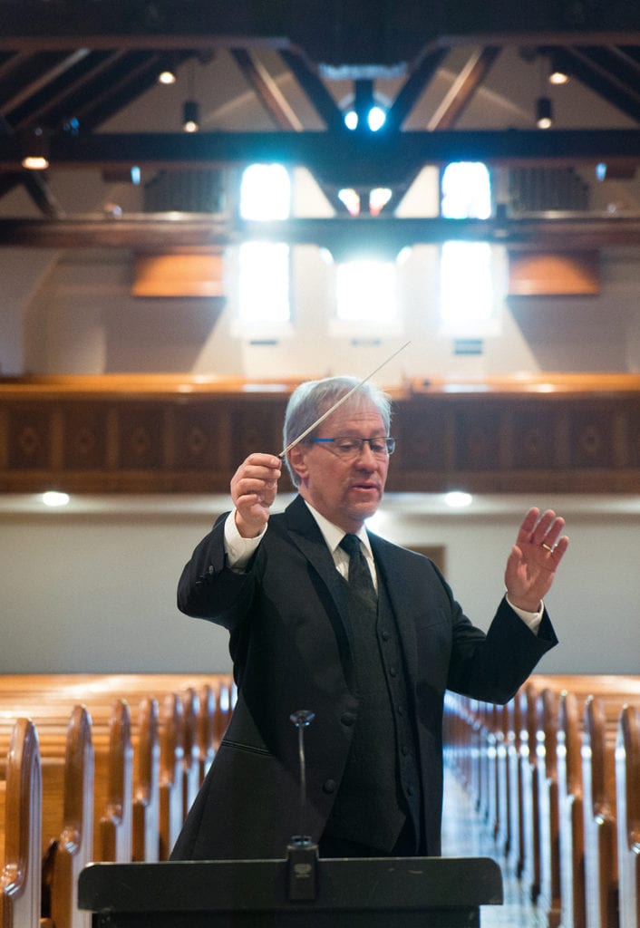 Chamber Orchestra of Sarasota Music Director Dr. Robert Vodnoy